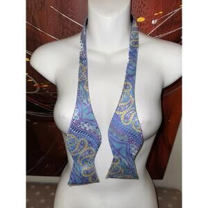 HISDERN Bowtie Striped Adjustable